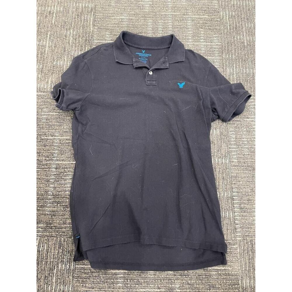 American Eagle Large Tall Classic Fit Short Sleeve Polo Shirt Men’s